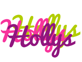 Hollys flowers logo