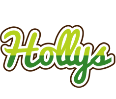 Hollys golfing logo