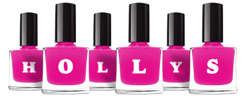 Hollys nails logo