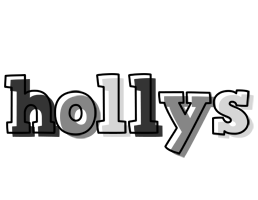 Hollys night logo