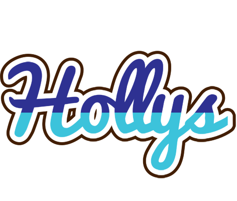 Hollys raining logo
