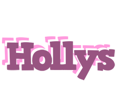 Hollys relaxing logo