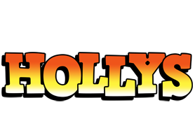 Hollys sunset logo