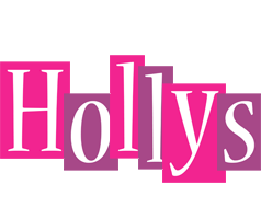 Hollys whine logo