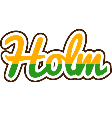 Holm banana logo