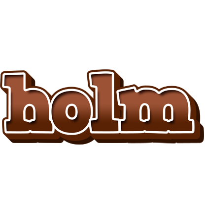 Holm brownie logo