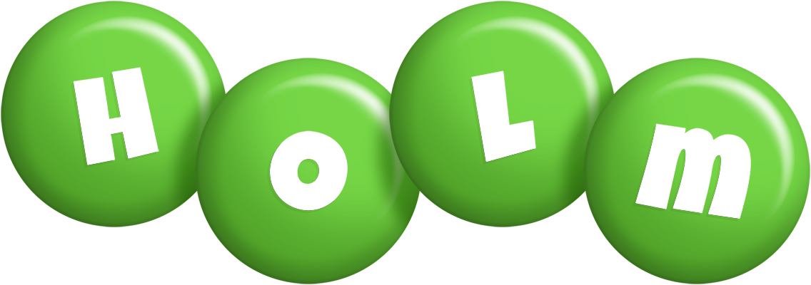 Holm candy-green logo