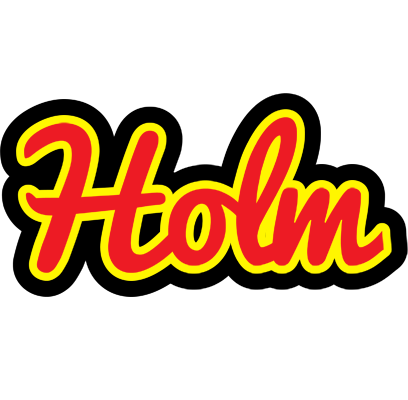 Holm fireman logo