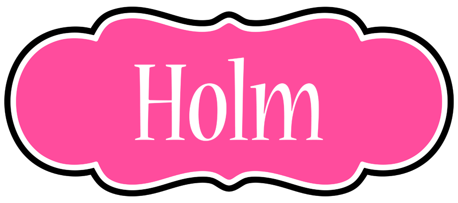 Holm invitation logo