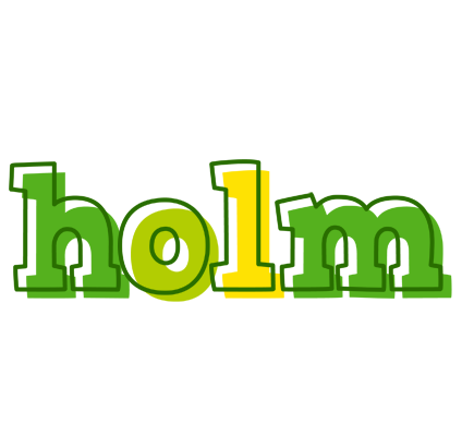 Holm juice logo