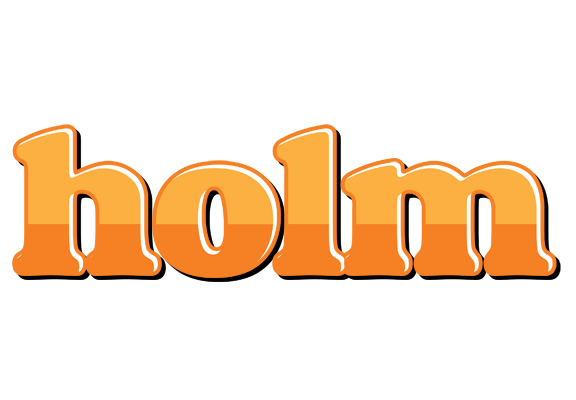 Holm orange logo