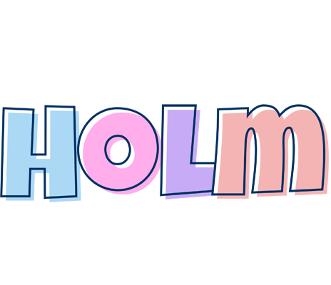 Holm pastel logo