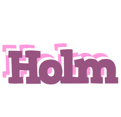 Holm relaxing logo