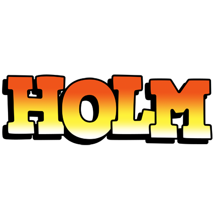 Holm sunset logo