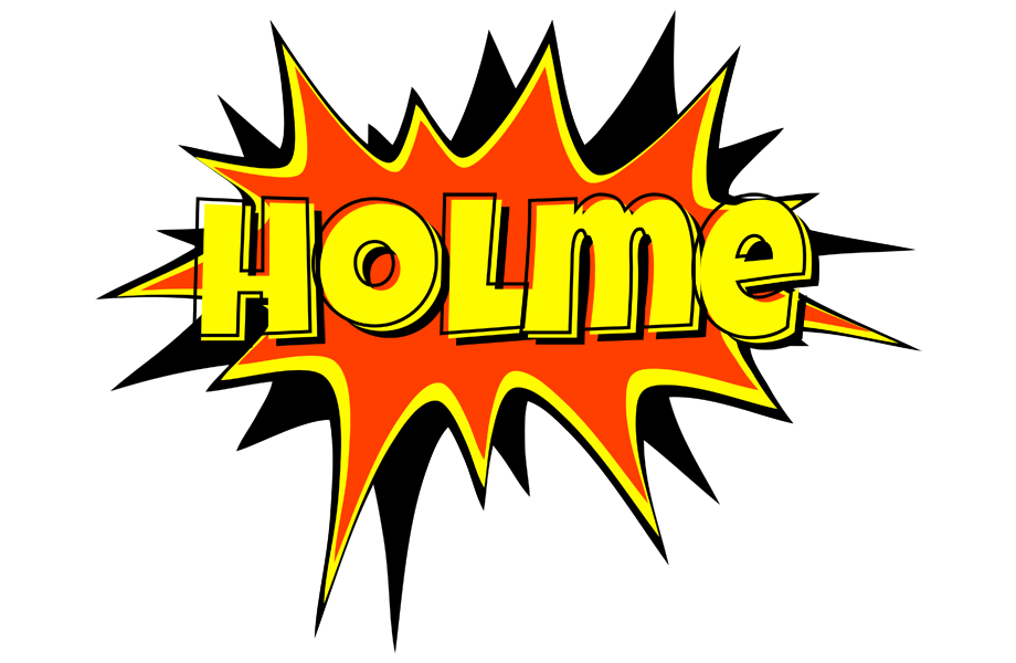 Holme bazinga logo