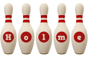 Holme bowling-pin logo