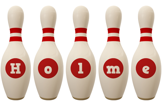 Holme bowling-pin logo