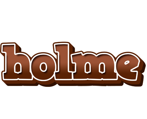 Holme brownie logo