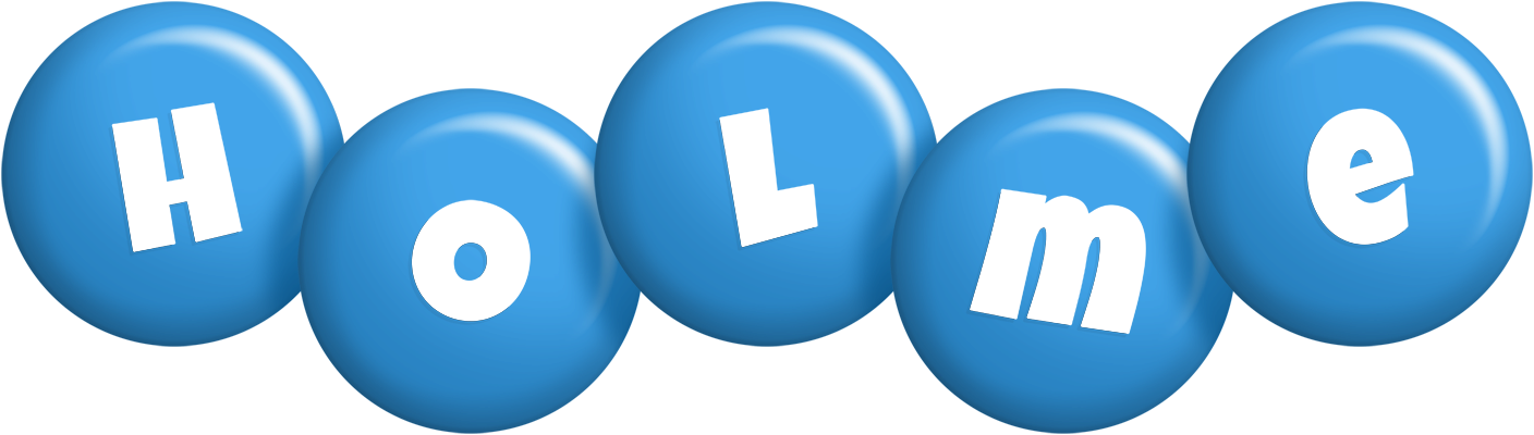 Holme candy-blue logo