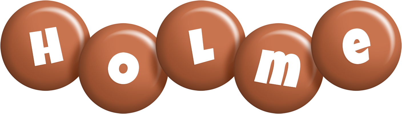Holme candy-brown logo
