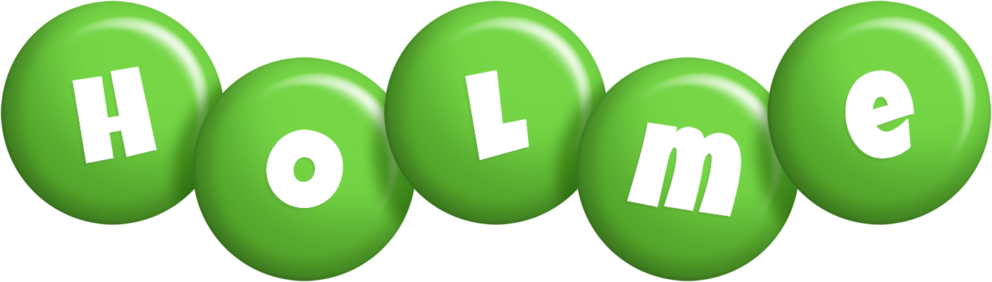 Holme candy-green logo