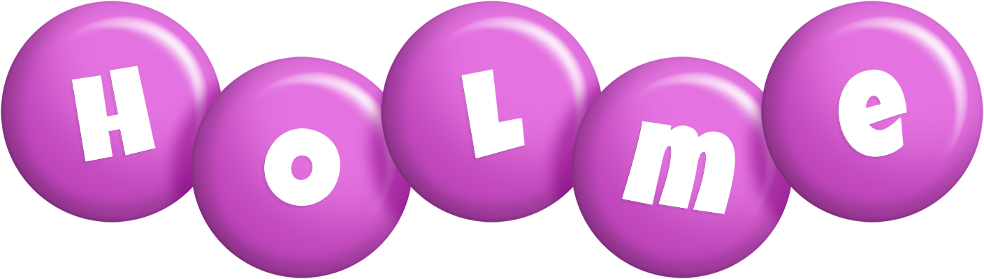Holme candy-purple logo