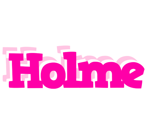 Holme dancing logo