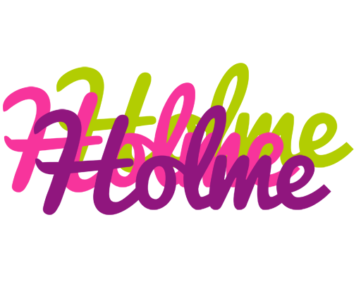 Holme flowers logo