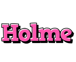 Holme girlish logo