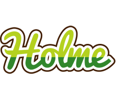 Holme golfing logo