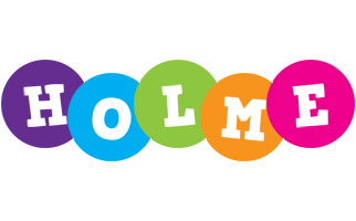 Holme happy logo