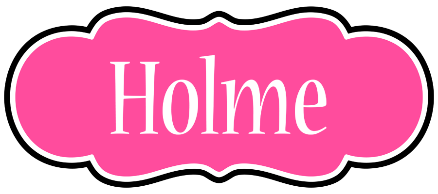 Holme invitation logo