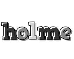 Holme night logo