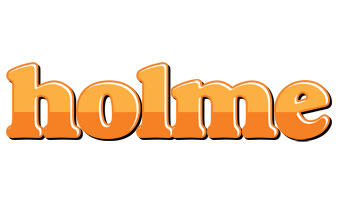 Holme orange logo