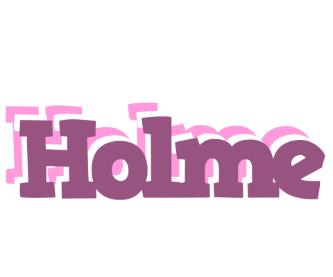 Holme relaxing logo