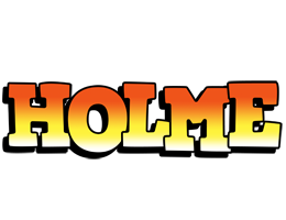 Holme sunset logo