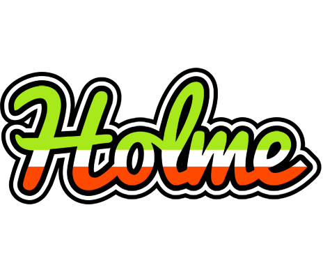 Holme superfun logo