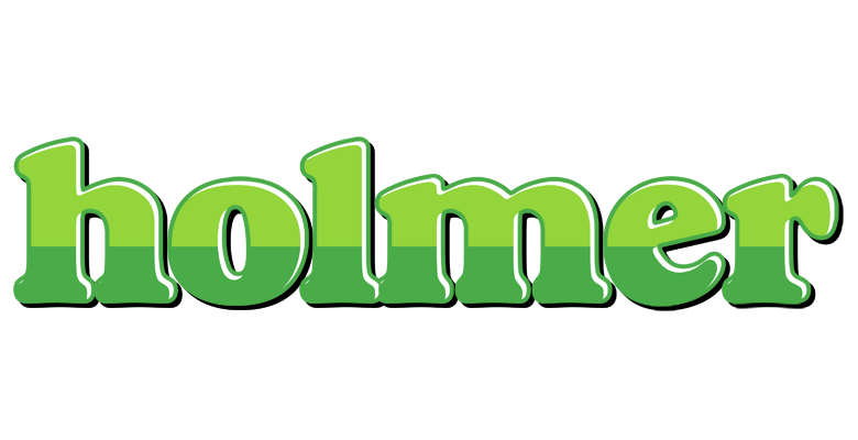 Holmer apple logo