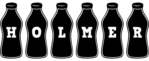 Holmer bottle logo