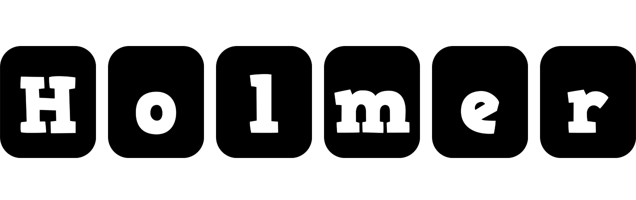 Holmer box logo