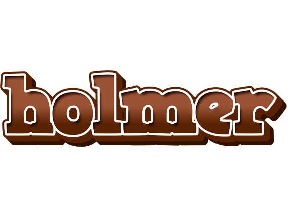 Holmer brownie logo