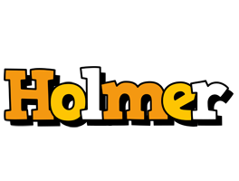 Holmer cartoon logo