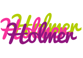 Holmer flowers logo