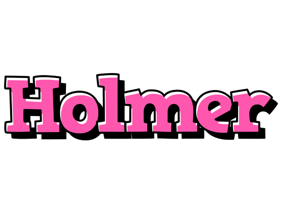 Holmer girlish logo