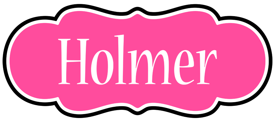 Holmer invitation logo