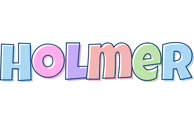 Holmer pastel logo
