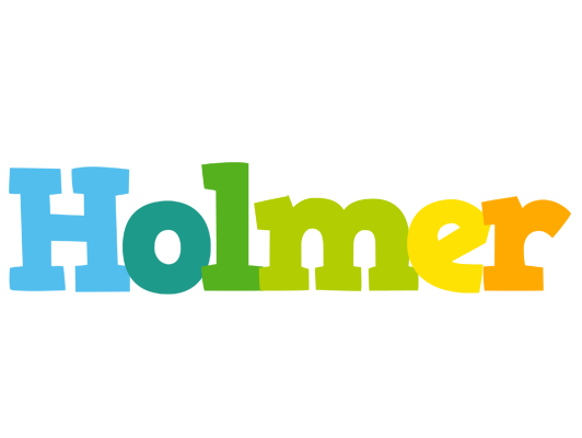 Holmer rainbows logo