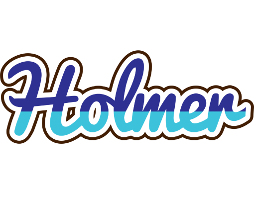 Holmer raining logo