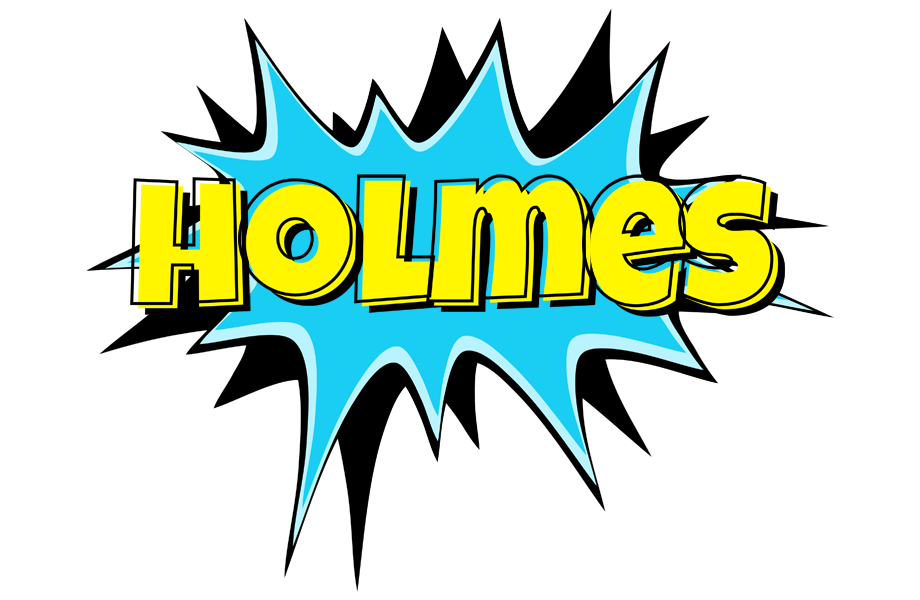Holmes amazing logo