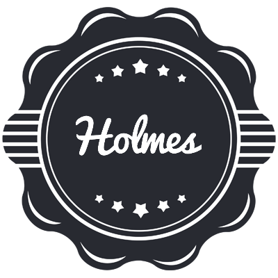 Holmes badge logo